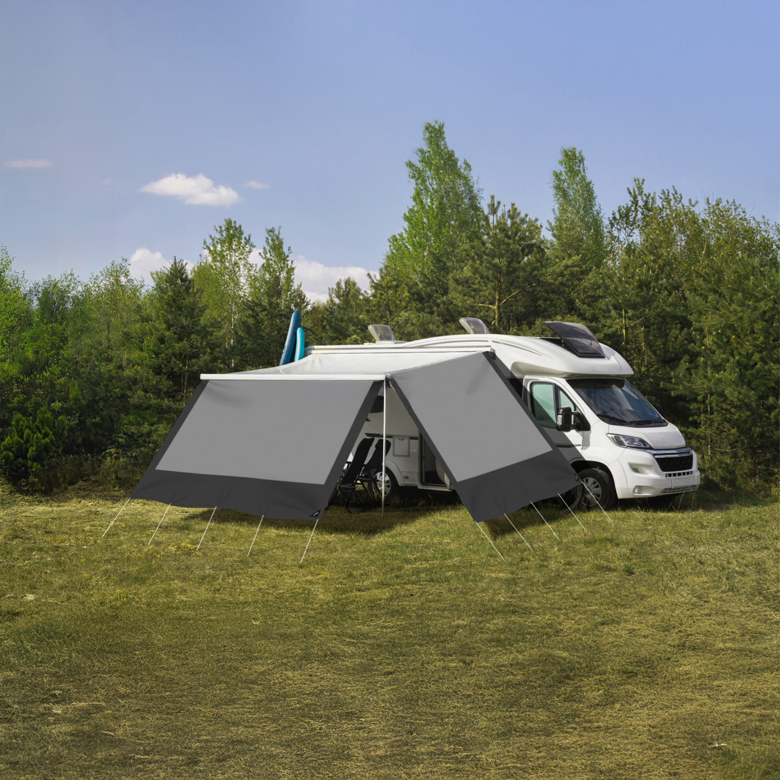 BRUNNER Sonnensegel Markise Belveder Camping Bus Sonnendach Wohnwagen Caravan