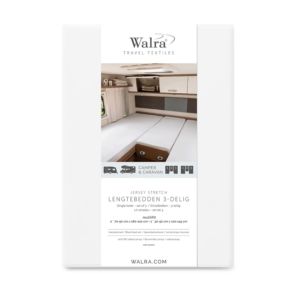WALRA Spannbettlaken Set Jersey Multifit Heck Bett 3 Teilig OEKOTEX Baumwolle - Bild 15 von 30