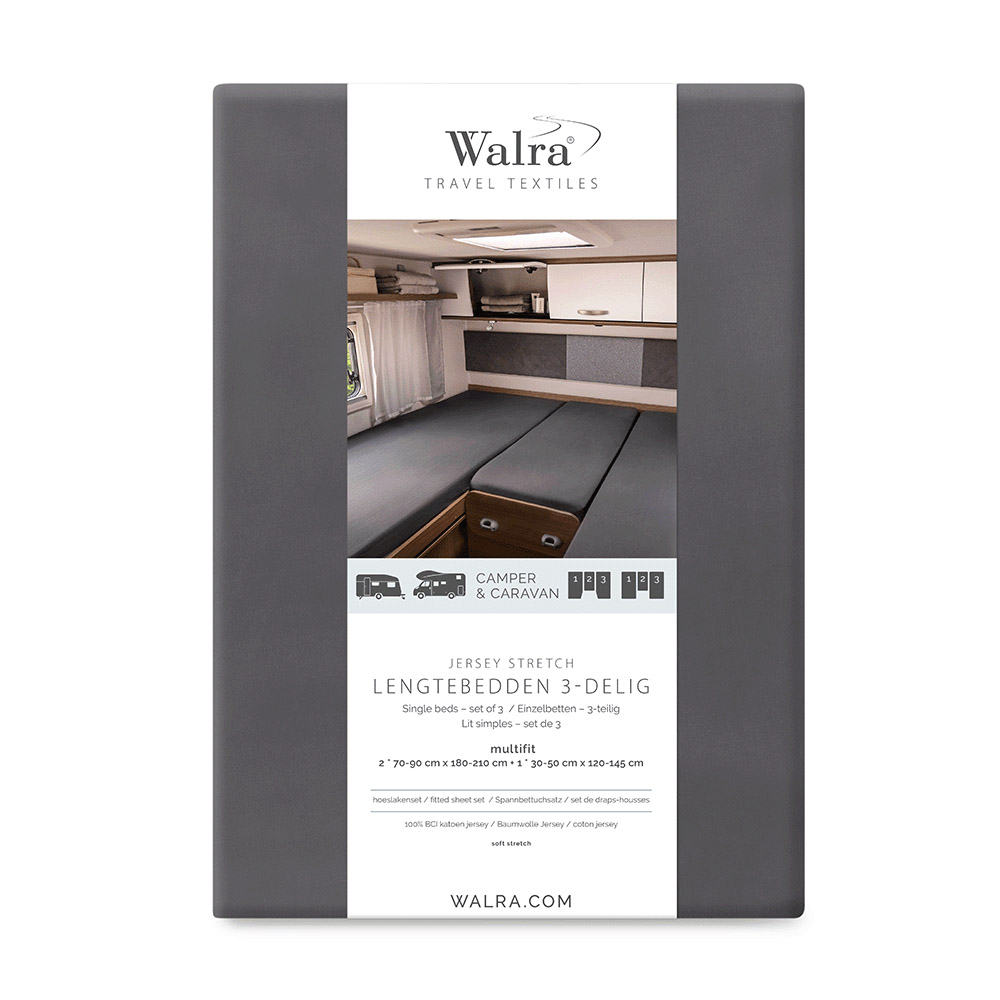 WALRA Spannbettlaken Set Jersey Multifit Heck Bett 3 Teilig OEKOTEX Baumwolle - Bild 29 von 30