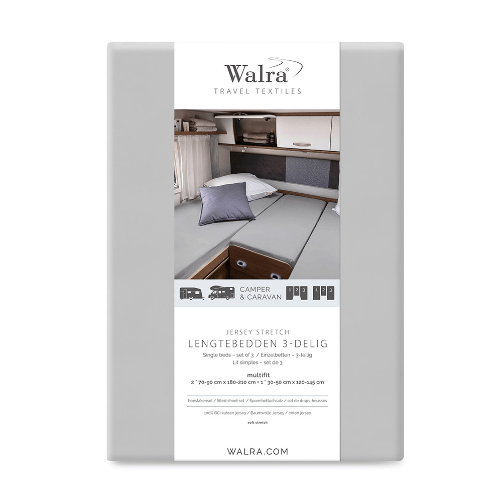 WALRA Spannbettlaken Set Jersey Multifit Heck Bett 3 Teilig OEKOTEX Baumwolle - Bild 20 von 30