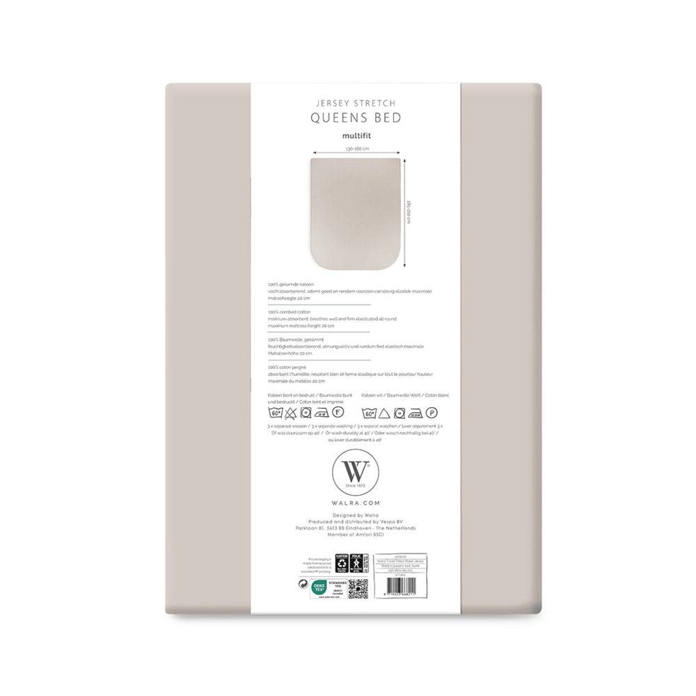 WALRA Spannbettlaken Jersey Multifit Queen Betten OEKOTEX 100% Baumwolle - Bild 26 von 32