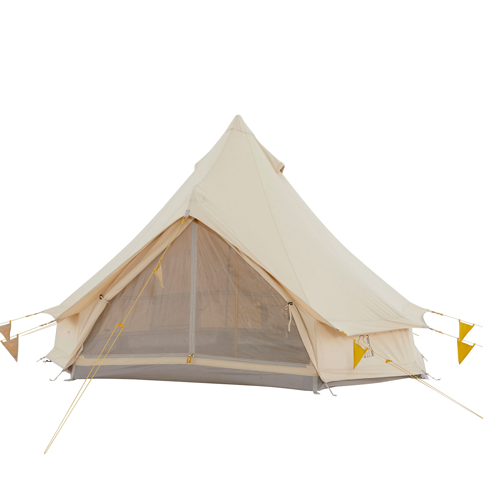 NORDISK Asgard Tech Mini Tipi 2 Personen Zelt Camping Haus Zelt Nylon Baumwolle 