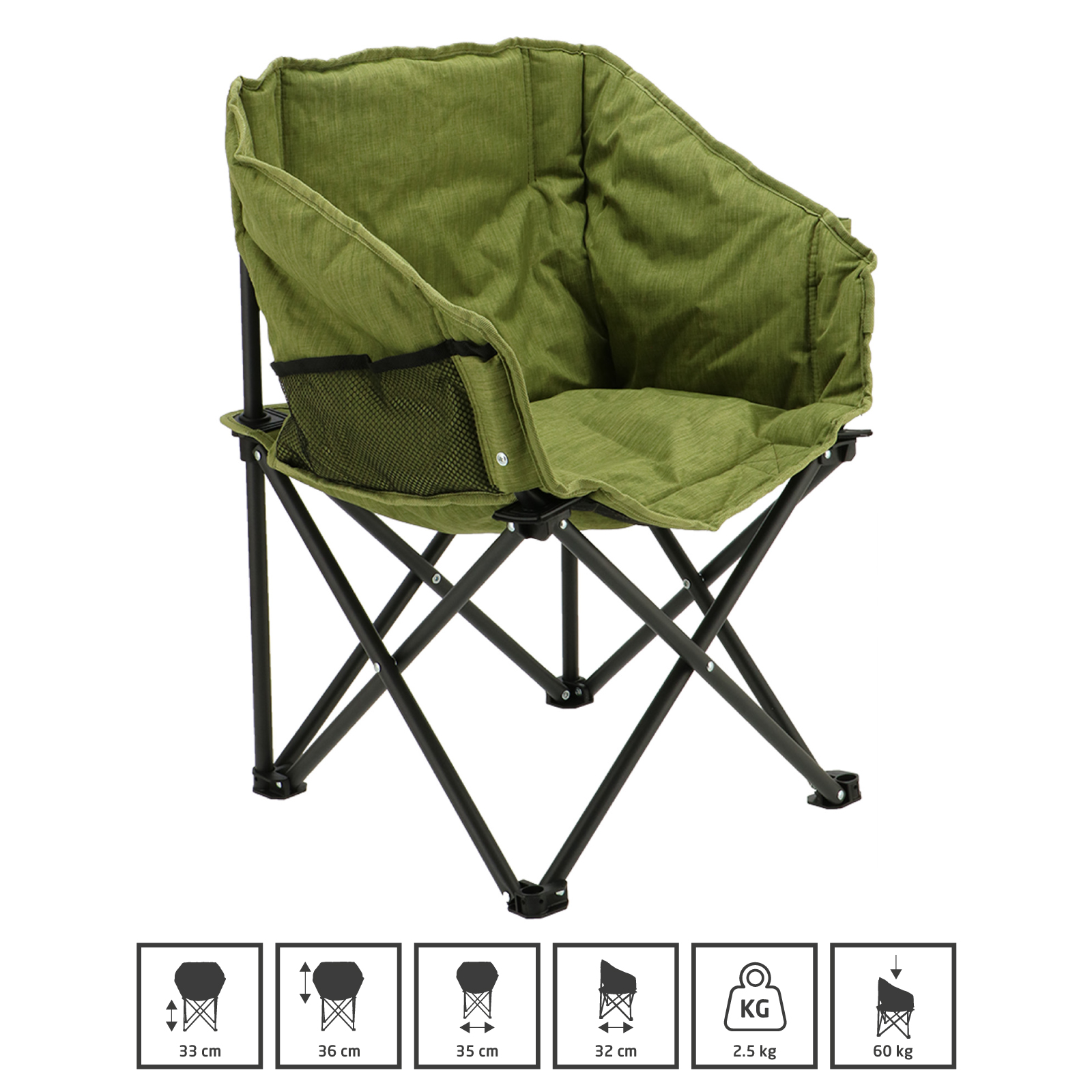 TRAVELLIFE Kinder Stuhl Noli Kids Campingstuhl Klappstuhl Strand Faltstuhl Alu - Bild 7 von 15