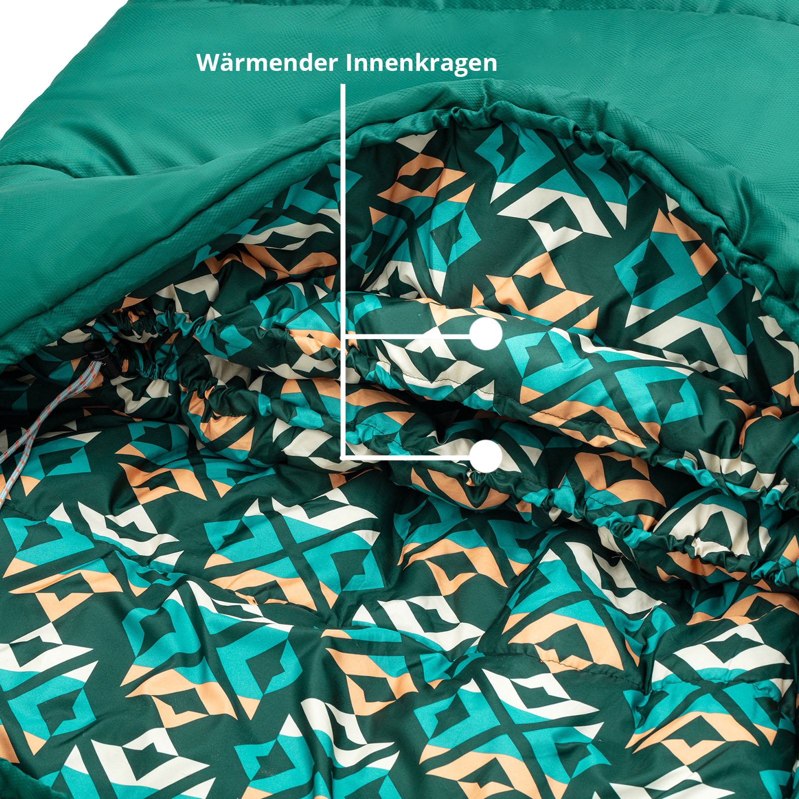 KINGCAMP Mumienschlafsack Superior 300XL 3 Jahreszeiten Schlafsack XL Lang -13°C - Bild 25 von 27
