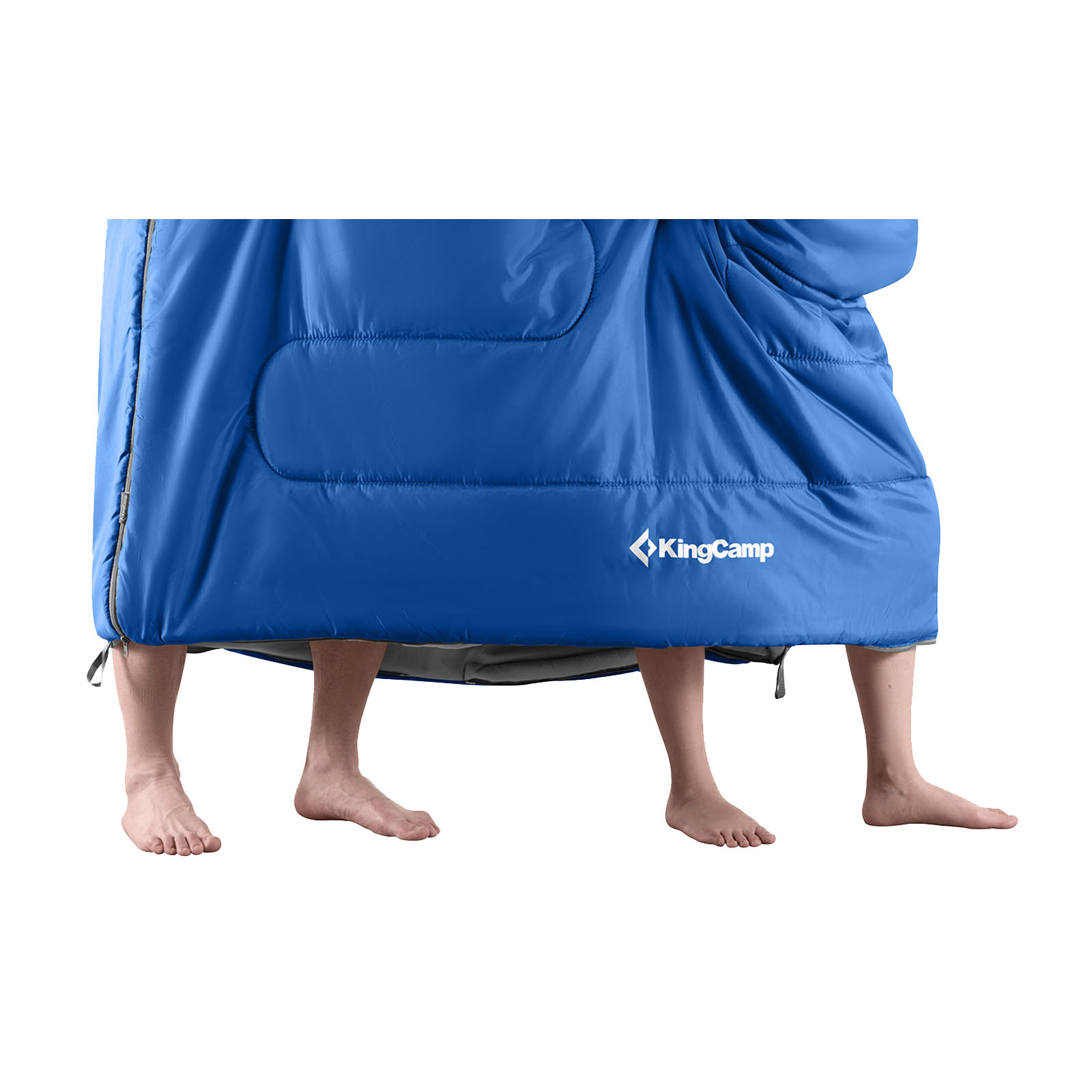 KINGCAMP Deckenschlafsack Oxygen 250 D 2 Personen Doppel Schlafsack XL Lang -3°C - Bild 17 von 37