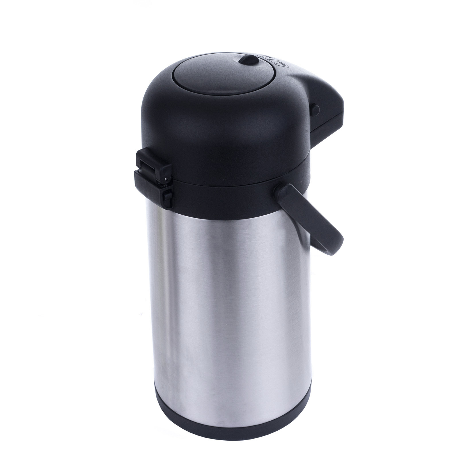 Isolierkanne Thermo Kanne Kaffeekanne Camping Edelstahl Airpot 2,2 L Pumpkanne 