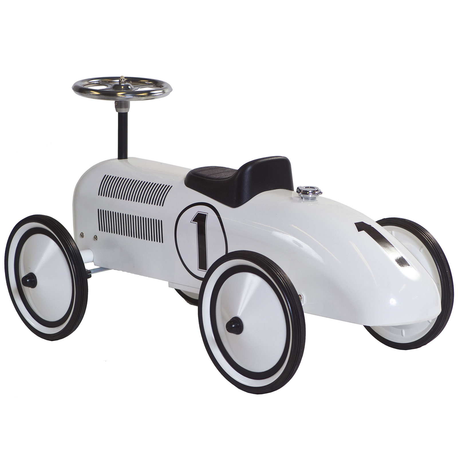 Retro Roller Kinderauto Bobbycar Rennwagen Formula 1 Rutscher Kinderfahrzeug 