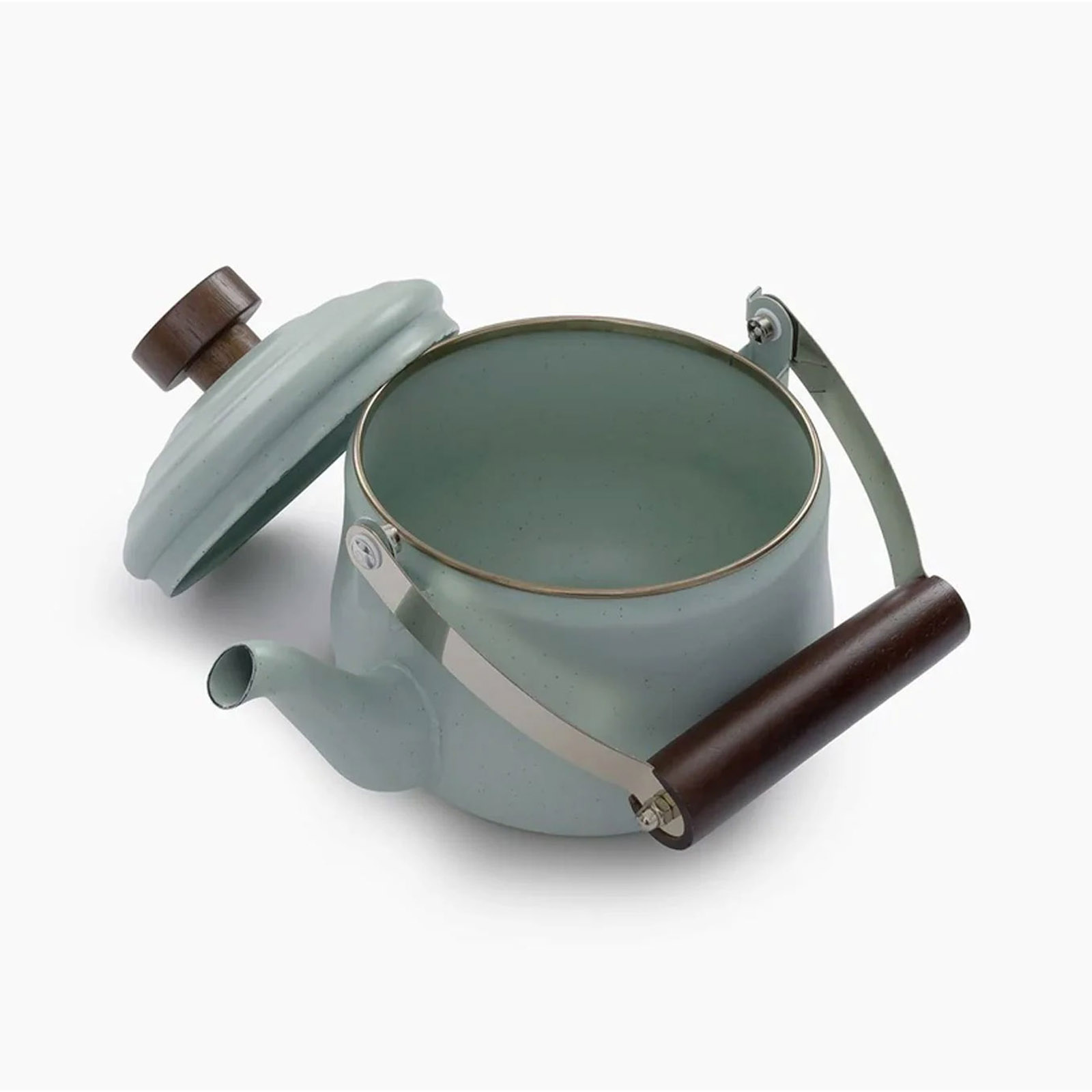 BAREBONES Emaille Teekanne Camping Wasser Kessel Teekessel Tee Pot Edelstahl 1 L - Bild 14 von 52