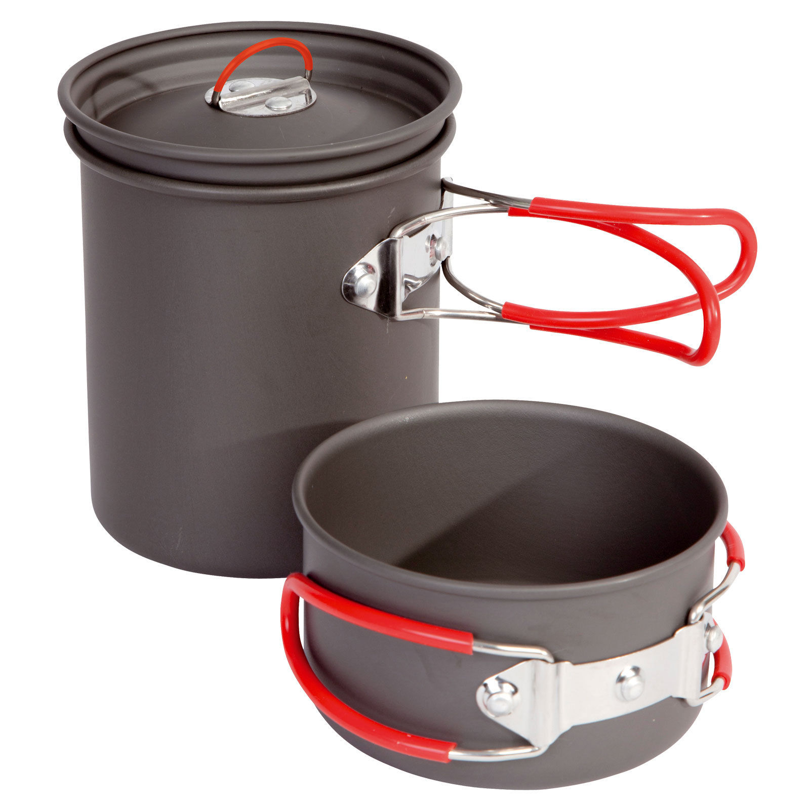 BoCamp Cookware set Trekking Kit 7 Teilig Geschirrset Aluminium